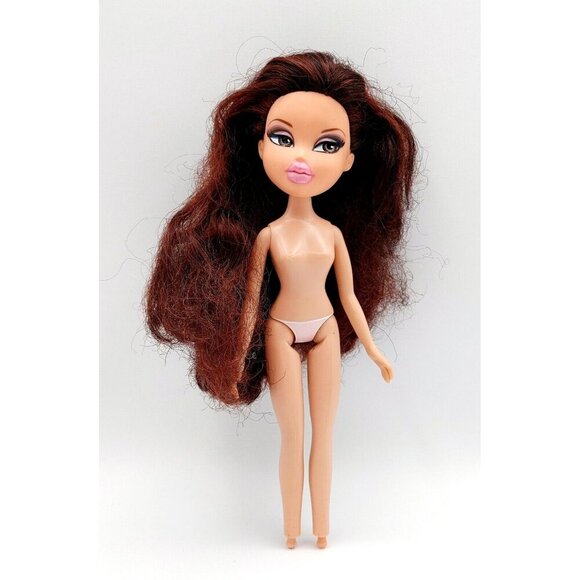 Bratz 10th Anniversary Tyla Doll Brown Hair Nude 2010 MGA - Picture 1 of 2